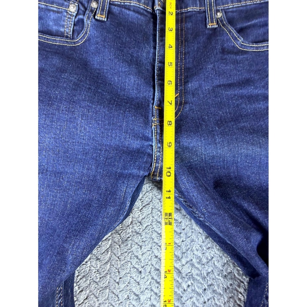 Levis 502 Jeans Mens 33x30 Blue Denim Low Rise Straight Leg 29507-0030 - Picture 5 of 10